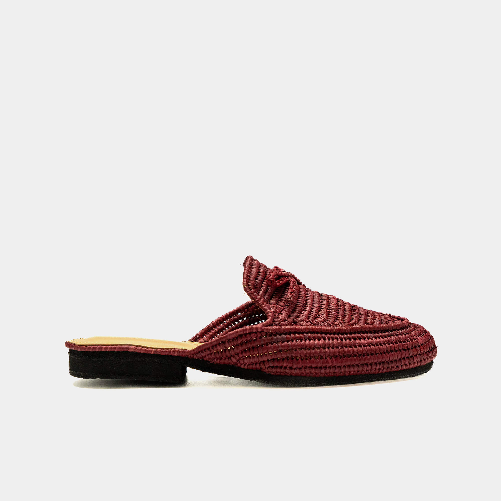 Slip-On Mules Ayur in Garnet